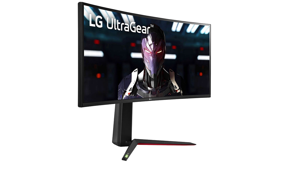 LG Κυρτή οθόνη 34'' 21:9 UltraGear™ Nano IPS 1 ms (GtG), προοπτική όψη, 34GN850-B, thumbnail 4