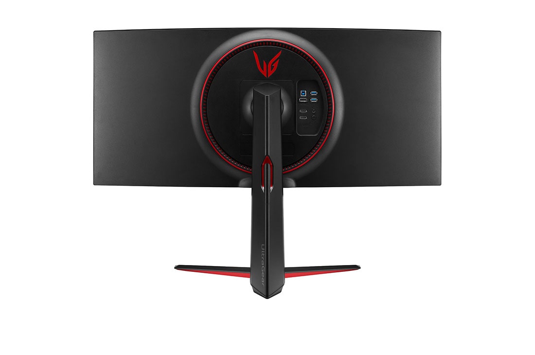 LG Κυρτή οθόνη 34'' 21:9 UltraGear™ Nano IPS 1 ms (GtG), οπίσθια όψη , 34GN850-B, thumbnail 6
