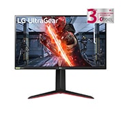 LG Οθόνη 27'' UltraGear™ Nano IPS 1 ms, συμβατή με NVIDIA® G-SYNC®, μπροστινή όψη, 27GN850-B, thumbnail 1