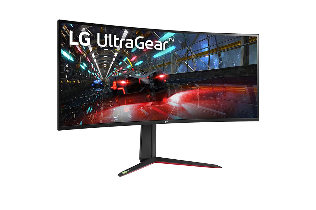 LG Κυρτή οθόνη για παιχνίδια 37,5'' UltraGear™ Nano IPS 1 ms (GtG), πλαϊνή όψη σε γωνία +15 μοιρών, 38GN950-B, thumbnail 3