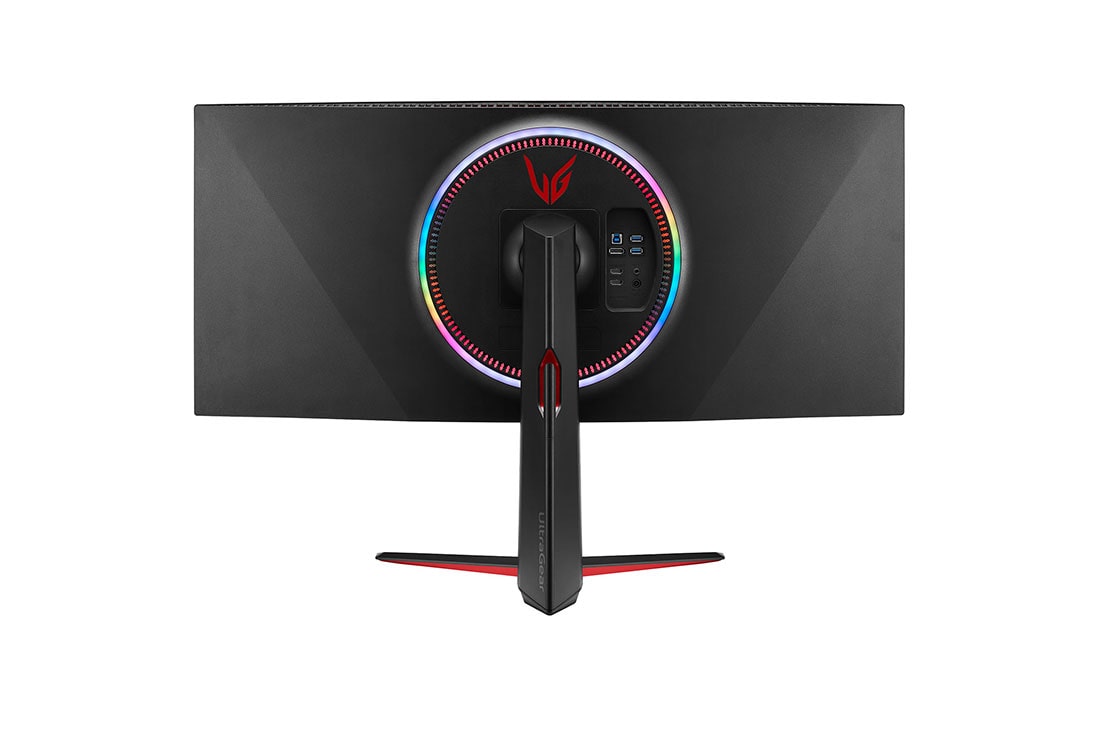LG Κυρτή οθόνη για παιχνίδια 37,5'' UltraGear™ Nano IPS 1 ms (GtG), πίσω όψη με πολύχρωμο φωτισμό, 38GN950-B, thumbnail 7