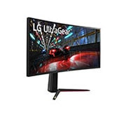 LG Κυρτή οθόνη για παιχνίδια 37,5'' UltraGear™ Nano IPS 1 ms (GtG), προοπτική όψη, 38GN950-B, thumbnail 4
