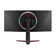 LG Κυρτή οθόνη για παιχνίδια 37,5'' UltraGear™ Nano IPS 1 ms (GtG), πίσω όψη με πολύχρωμο φωτισμό, 38GN950-B, thumbnail 7