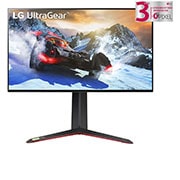 LG Οθόνη 27'' UHD 4K UltraGear™ Nano IPS 1 ms (GtG) για παιχνίδια, με υποστήριξη 4K & 120 Hz από HDMI 2.1, μπροστινή όψη, 27GP950-B, thumbnail 1