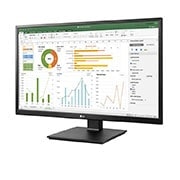 LG Οθόνη IPS Full HD 27'', πλαϊνή όψη σε γωνία +15 μοιρών, 27BK550Y-B, thumbnail 2