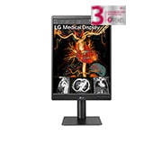 LG Διαγνωστική οθόνη LG IPS 3MP 21,3', μπροστινή όψη, 21HQ513D-B, thumbnail 1