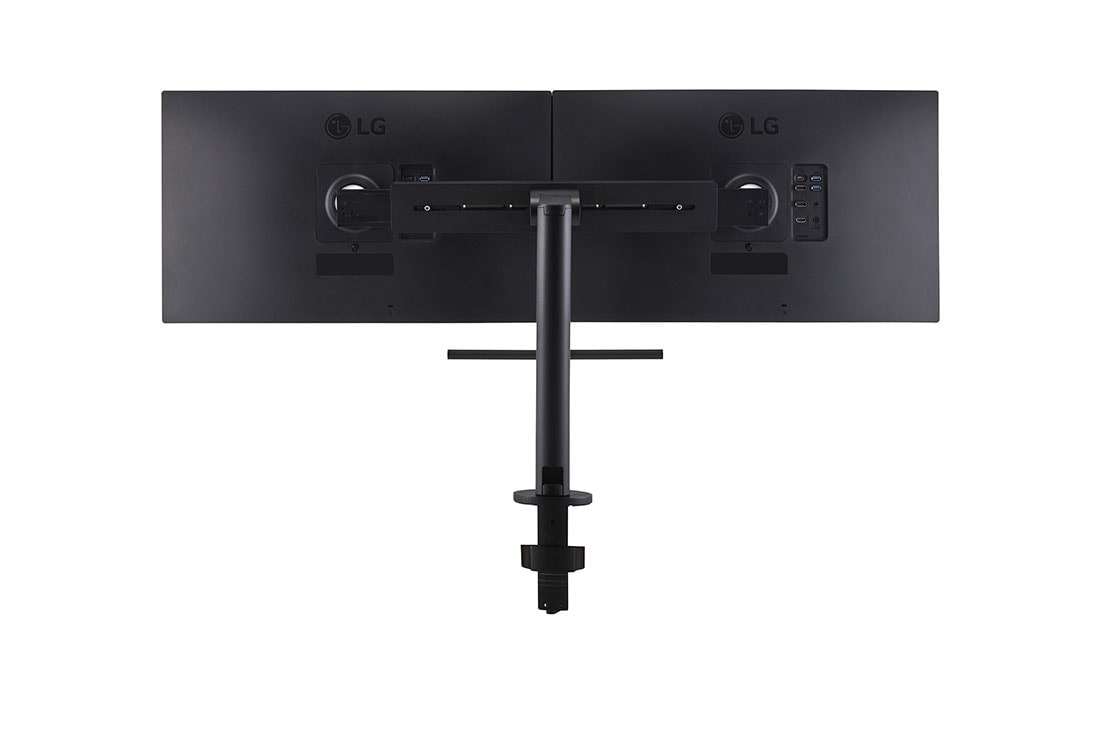 LG Οθόνη Ergo Dual QHD 27'' με σύνδεση Daisy Chain, Οπίσθια όψη, 27QP88DP-BS, thumbnail 9