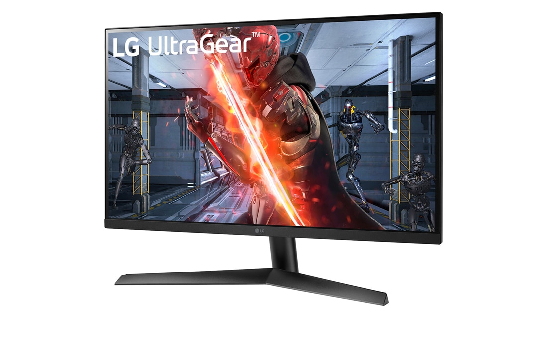 LG Οθόνη 27'' UltraGear™ Full HD IPS 1ms (GtG) για παιχνίδια, συμβατή με NVIDIA® G-SYNC®, πλαϊνή όψη σε γωνία +15 μοιρών, 27GN60R-B, thumbnail 2
