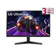 LG Οθόνη για παιχνίδια 23,8'' UltraGear™ Full HD IPS 1 ms (GtG), μπροστινή όψη, 24GN60R-B, thumbnail 1