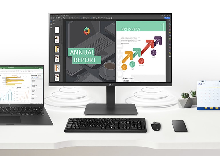 Αυτή η οθόνη διαθέτει ενσωματωμένα ηχεία.