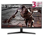 LG Οθόνη 31,5'' UltraGear™ Full HD για παιχνίδια με ρυθμό ανανέωσης 165 Hz, 1 ms MBR και συμβατή με NVIDIA® G-SYNC®, μπροστινή όψη, 32GN50R-B, thumbnail 1