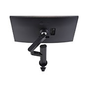 LG Οθόνη 31,5'' QHD Ergo IPS με θύρα USB Type-C™, πίσω πλαϊνή όψη με βραχίονα οθόνης σε επέκταση προς τα αριστερά, 32QP880-B, thumbnail 15