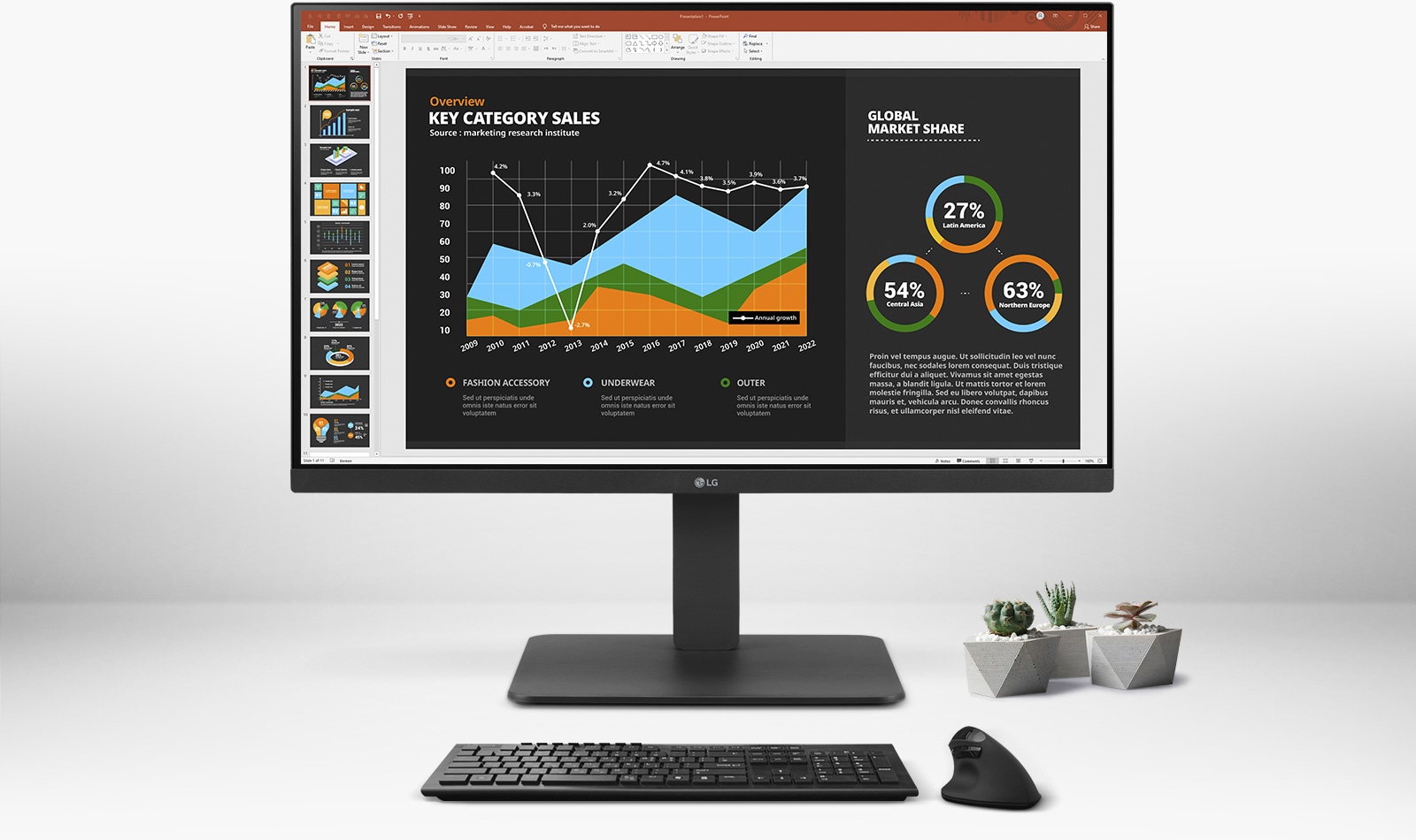 Οθόνη IPS Full HD που παρέχει ευρεία γωνία θέασης.