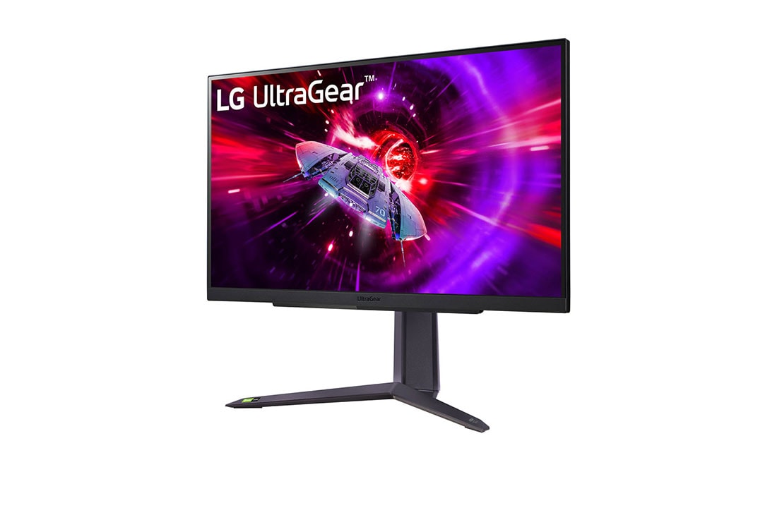 LG Οθόνη 27'' UltraGear™ QHD για παιχνίδια με ρυθμό ανανέωσης 165 Hz, Πλαϊνή όψη σε γωνία +15 μοιρών, 27GR75Q-B, thumbnail 2