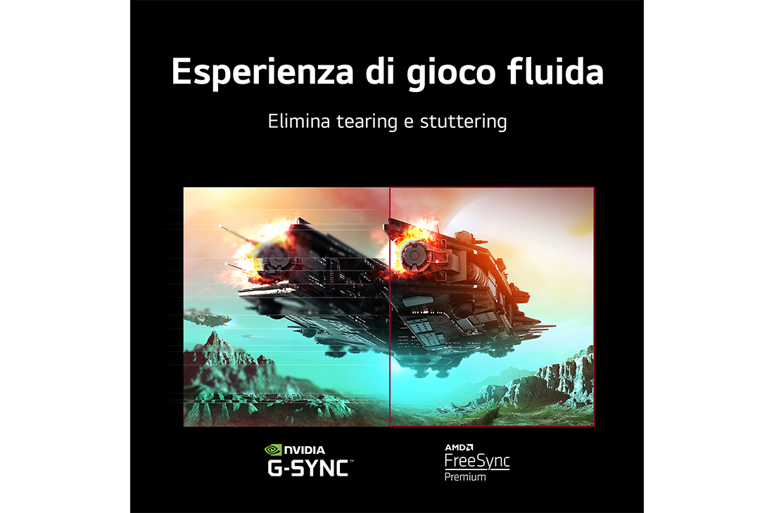 LG Οθόνη 27'' UltraGear™ QHD για παιχνίδια με ρυθμό ανανέωσης 165 Hz, Esperienza di gioco fluida, 27GR75Q-B, thumbnail 6