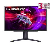 LG Οθόνη 27'' UltraGear™ QHD για παιχνίδια με ρυθμό ανανέωσης 165 Hz, Μπροστινή όψη, 27GR75Q-B, thumbnail 1