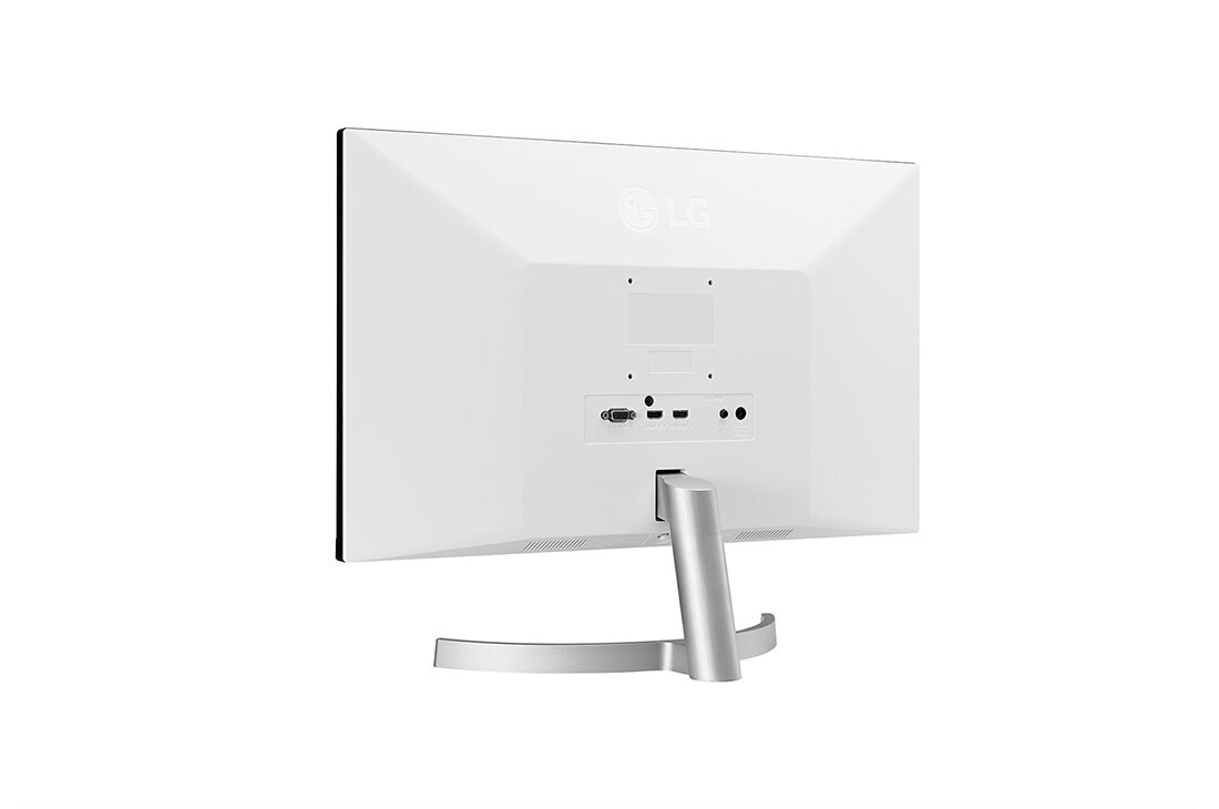 LG Οθόνη IPS Full HD 24'' Premium σχεδίαση πρακτικά χωρίς περιθώριο, back image, 24ML60SP-W, thumbnail 7