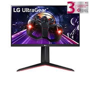 LG Οθόνη για παιχνίδια 23,8'' UltraGear™ Full HD IPS 1 ms (GtG), μπροστινή όψη, 24GN65R-B, thumbnail 1