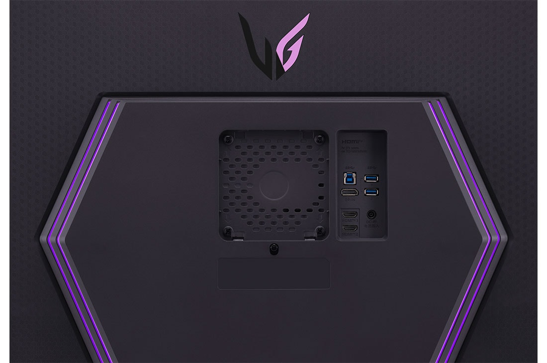 LG Οθόνη LG UltraGear™ 32 ιντσών για παιχνίδια με ρυθμό ανανέωσης 144 Hz, κοντινό πλάνο θυρών με αναμμένα φώτα, 32GR93U-B, thumbnail 12