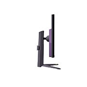 LG Οθόνη LG UltraGear™ 32 ιντσών για παιχνίδια με ρυθμό ανανέωσης 144 Hz, πλαϊνή όψη με αναμμένα φώτα, 32GR93U-B, thumbnail 6