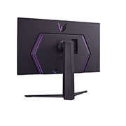 LG Οθόνη LG UltraGear™ 32 ιντσών για παιχνίδια με ρυθμό ανανέωσης 144 Hz, πίσω προοπτική όψη με αναμμένα φώτα, 32GR93U-B, thumbnail 10