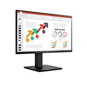 LG Οθόνη IPS Full HD (1920x1080) 23,8 ιντσών, προοπτική όψη, 24BP45YP-B, thumbnail 4