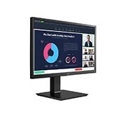 LG Οθόνη IPS Full HD (1920x1080) 23,8 ιντσών με ενσωματωμένη Webcam Full HD, πλαϊνή όψη σε γωνία +30 μοιρών, 24BP75CP-B, thumbnail 7