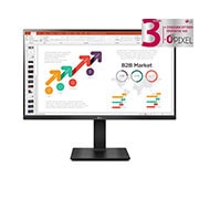 LG Οθόνη IPS Full HD (1920x1080) 27 ιντσών, μπροστινή όψη, 27BP45YP-B, thumbnail 1