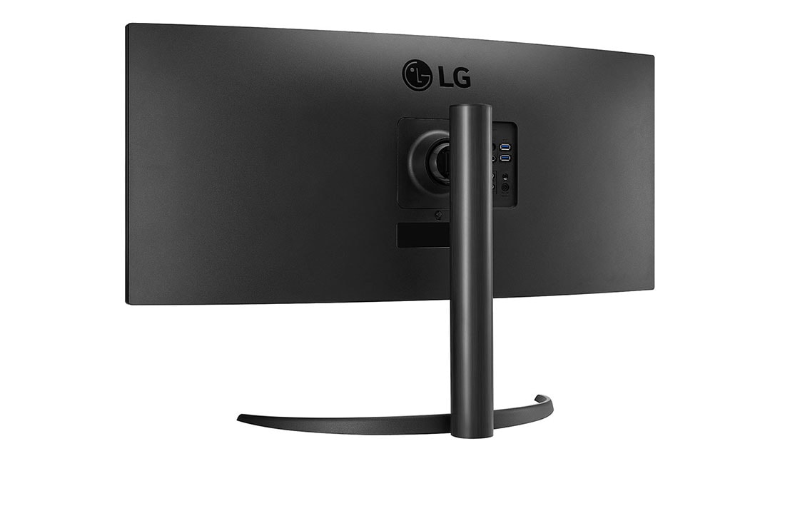 LG Κυρτή οθόνη 34'' 21:9 UltraWide™ QHD (3440 x 1440), πίσω προοπτική όψη, 34WP75CP-B, thumbnail 7