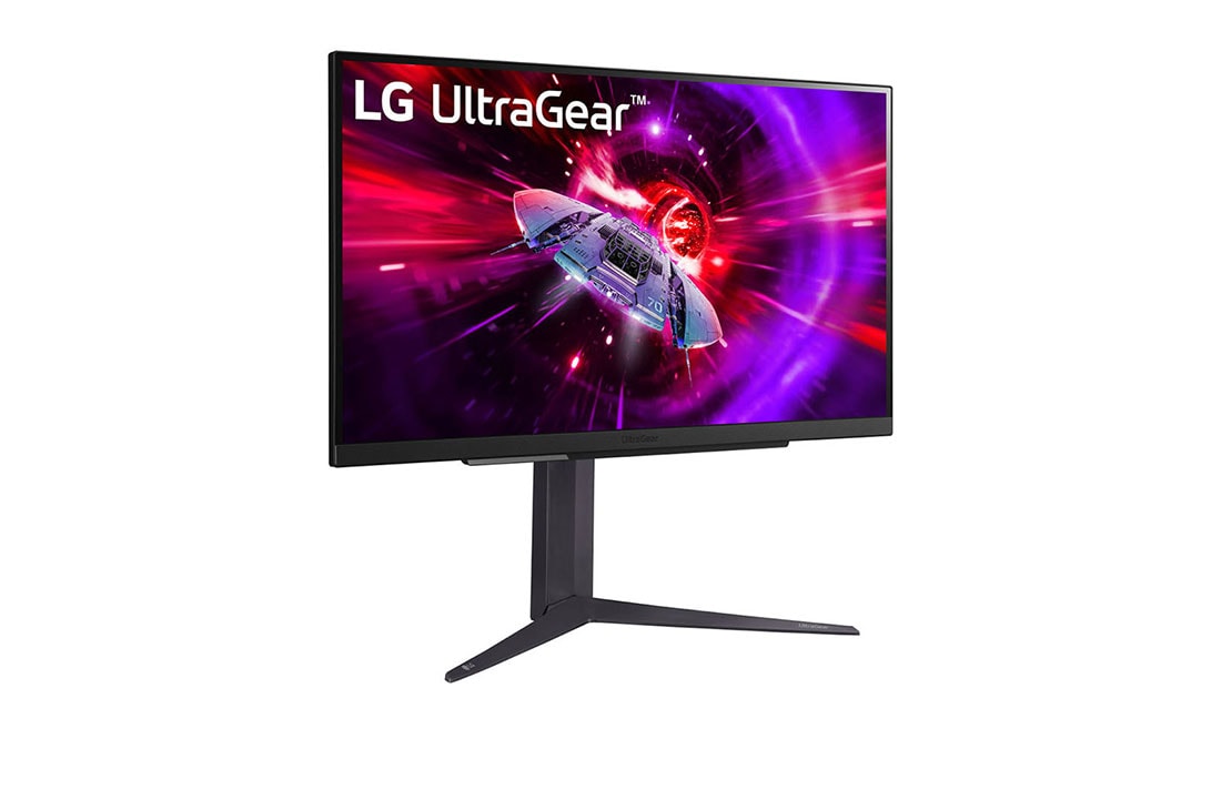 LG Οθόνη LG UltraGear™ 27 ιντσών για παιχνίδια με ρυθμό ανανέωσης 240 Hz, πλαϊνή όψη σε γωνία +15 μοιρών, 27GR83Q-B, thumbnail 3