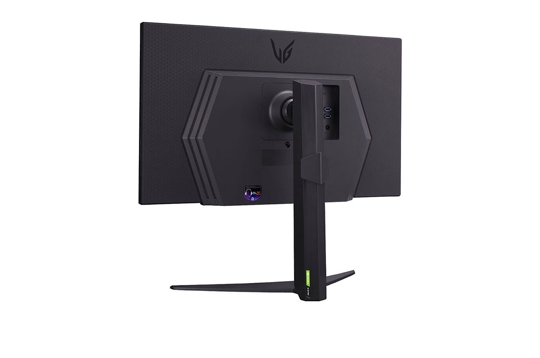 LG Οθόνη LG UltraGear™ 27 ιντσών για παιχνίδια με ρυθμό ανανέωσης 240 Hz, πίσω προοπτική όψη, 27GR83Q-B, thumbnail 7