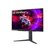 LG Οθόνη LG UltraGear™ 27 ιντσών για παιχνίδια με ρυθμό ανανέωσης 240 Hz, πλαϊνή όψη σε γωνία -15 μοιρών, 27GR83Q-B, thumbnail 2