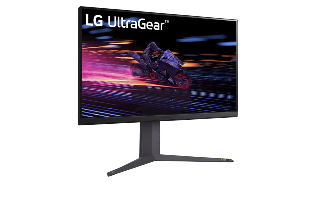 LG Οθόνη 32'' UltraGear™ για παιχνίδια | QHD, IPS 1 ms (GtG), συμβατή με NVIDIA<sup>®</sup> G-SYNC<sup>®</sup>, Μπροστινή πλαϊνή όψη με περιστροφή +15 μοιρών, 32GR75Q-B, thumbnail 3