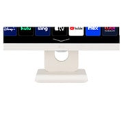 LG Smart Monitor IPS 31,5'' Full HD με webOS, κοντινή όψη βάσης, 32SR50F-W, thumbnail 9