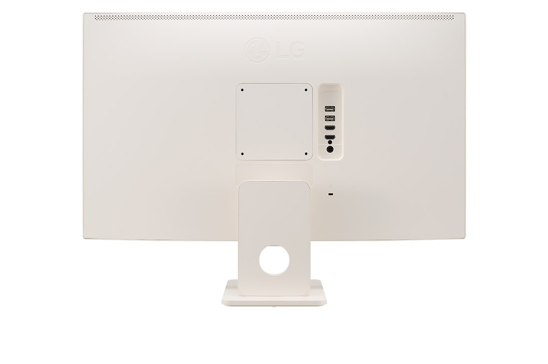 LG Smart Monitor IPS 27'' Full HD με webOS, οπίσθια όψη, 27SR50F-W, thumbnail 6