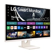 LG Smart Monitor IPS 27'' Full HD με webOS, προοπτική όψη, 27SR50F-W, thumbnail 4