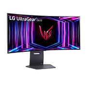 LG Ολοκαίνουργια κυρτή οθόνη για παιχνίδια 34'' UltraGear™ OLED 800R | 21:9 Ultra-WQHD 240Hz, 0.03ms (GtG), DisplayHDR True Black 400, πλαϊνή όψη σε γωνία +15 μοιρών, 34GS95QE-B, thumbnail 3