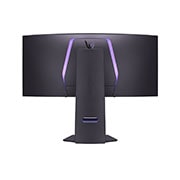 LG Ολοκαίνουργια κυρτή οθόνη για παιχνίδια 34'' UltraGear™ OLED 800R | 21:9 Ultra-WQHD 240Hz, 0.03ms (GtG), DisplayHDR True Black 400, πίσω όψη με αναμμένα φώτα, 34GS95QE-B, thumbnail 8