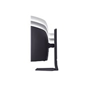 LG Ολοκαίνουργια κυρτή οθόνη για παιχνίδια 34'' UltraGear™ OLED 800R | 21:9 Ultra-WQHD 240Hz, 0.03ms (GtG), DisplayHDR True Black 400, πλάγια όψη του ύψους της οθόνης από πάνω προς τα κάτω, 34GS95QE-B, thumbnail 13