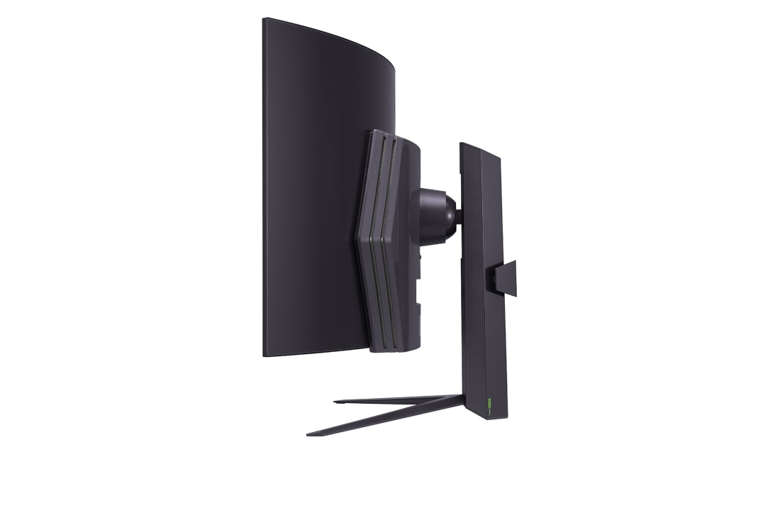 LG Κυρτή gaming οθόνη 45” UltraGear™ OLED | 800R, DisplayHDR True Black 400, 240Hz, 0.03ms (GtG), USB Type-C™, DepthSound, Πλαϊνή όψη με σβηστά φώτα, 45GS95QE-B, thumbnail 5