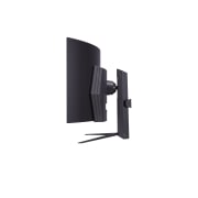 LG Κυρτή gaming οθόνη 45” UltraGear™ OLED | 800R, DisplayHDR True Black 400, 240Hz, 0.03ms (GtG), USB Type-C™, DepthSound, Πλαϊνή όψη με σβηστά φώτα, 45GS95QE-B, thumbnail 5