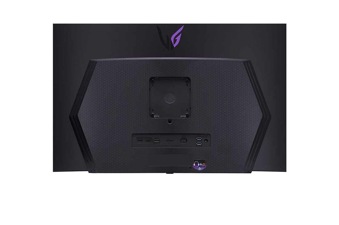 LG 45” UltraGear™ OLED curved gaming monitor | 800R, Ultra-WQHD, DisplayHDR True Black 400, 240Hz, 0.03ms (GtG), USB Type-C™, DepthSound, Μεγεθυμένη πίσω όψη με σβηστά φώτα, 45GS96QB-B, thumbnail 11