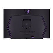 LG 45” UltraGear™ OLED curved gaming monitor | 800R, Ultra-WQHD, DisplayHDR True Black 400, 240Hz, 0.03ms (GtG), USB Type-C™, DepthSound, Μεγεθυμένη πίσω όψη με αναμμένα φώτα, 45GS96QB-B, thumbnail 12