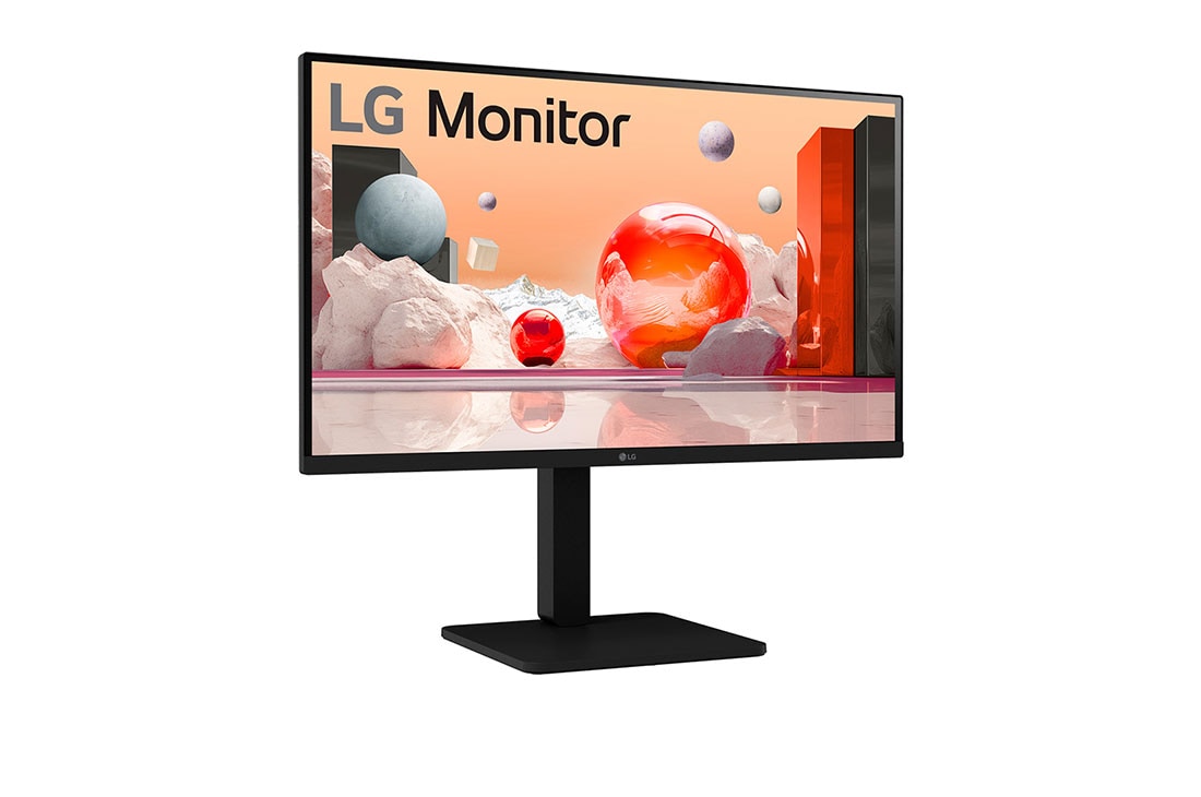 LG Οθόνη IPS Full HD 27'', πλαϊνή όψη σε γωνία +15 μοιρών, 27BA450-B, thumbnail 3