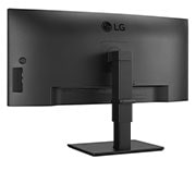 LG Οθόνη IPS 34 ιντσών UltraWide™ WQHD (3440x1440) IPS με USB Type-C™, vista posteriore a +15 gradi , 34BQ77QB-B, thumbnail 7