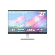 LG Οθόνη 27'' 4K UHD UltraFine™ IPS, μπροστινή όψη, 27US500-W, thumbnail 1