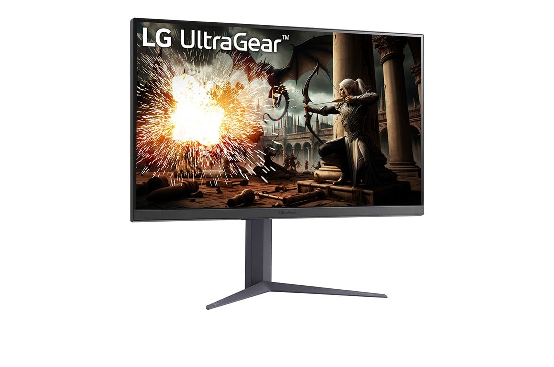 LG Gaming οθόνη 32'' UltraGear™ QHD IPS 180Hz l 1ms (GtG), DisplayHDR™ 400, πλαϊνή όψη σε γωνία +15 μοιρών, 32GS75Q-B, thumbnail 3