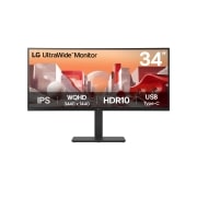 LG Κυρτή οθόνη IPS 34'' UltraWide QHD με USB Type-C™, μπροστινή όψη, 34BA75QE-B, thumbnail 1