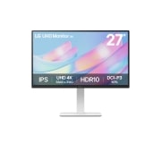 LG Οθόνη 27'' 4K UHD UltraFine™ IPS, μπροστινή όψη, 27US550-W, thumbnail 1