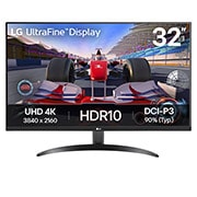 LG Οθόνη UltraFine 4K HDR 31,5'', μπροστινή όψη, 32UR500K-B, thumbnail 1